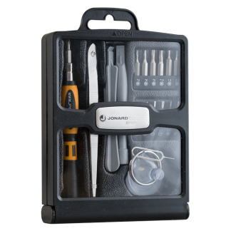 Kit de Herramientas para Reparación Teléfonos y Tabletas | Jonard Tools | TK-19